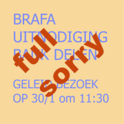 Brafa : Delen uitnodiging 30 jan. 11:30