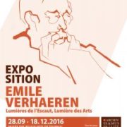 Émile Verhaeren -‘ Lumières de l’Escaut, Lumière des arts' - Tournai -->18/12